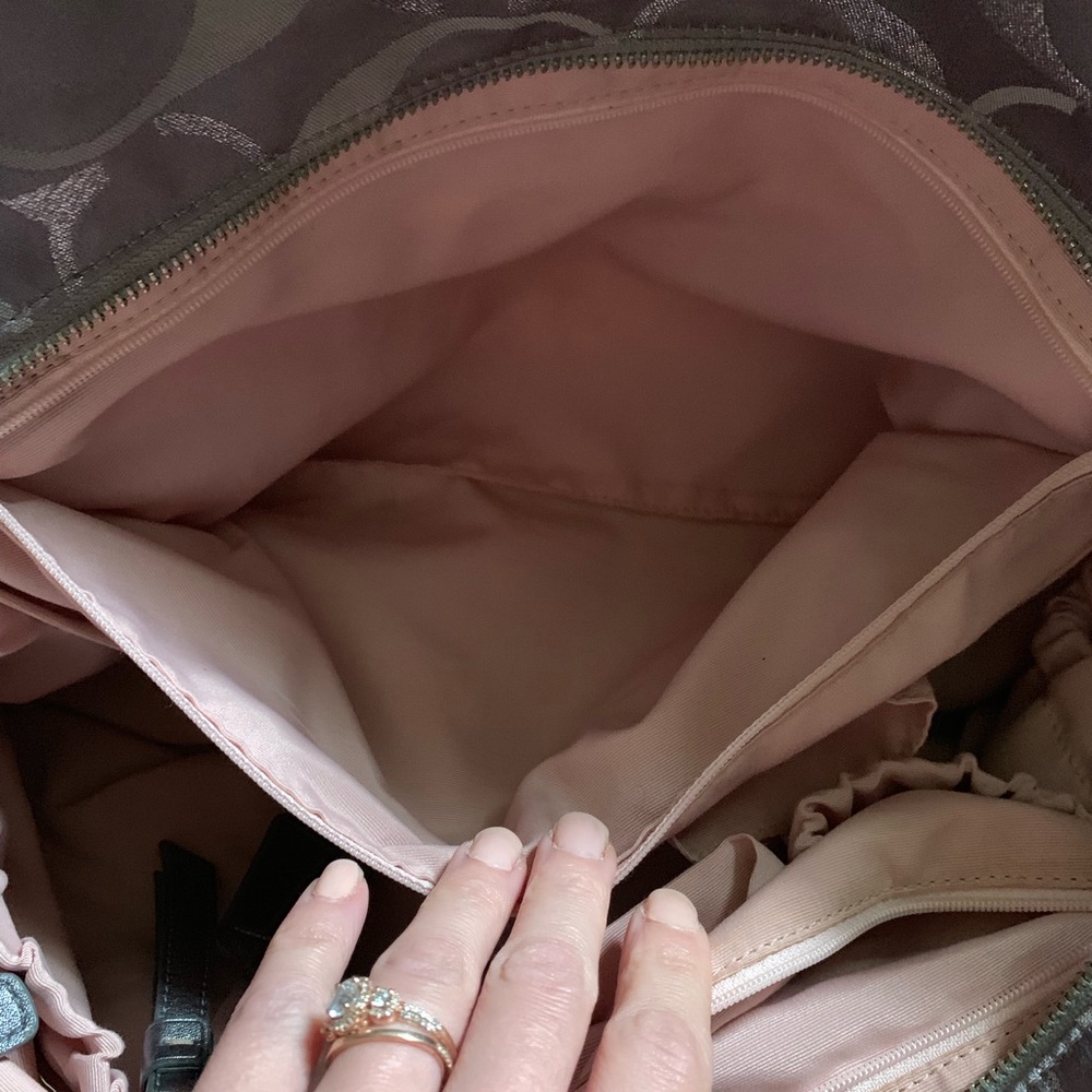 Coach Brand Diaper Bag Carry All and Wallet - Picture 4 of 7